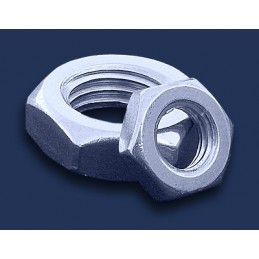 nakrętka 8x1 DIN 439 A2 drobnozwojna niska nierdzewna