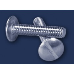 wkręt polier M 3x6 A2 grzybkowy z nacięciem prostym nierdzewny