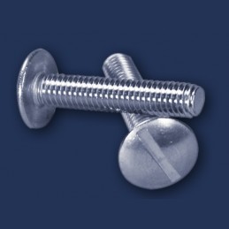 wkręt polier M 3x6 A2 grzybkowy z nacięciem prostym nierdzewny