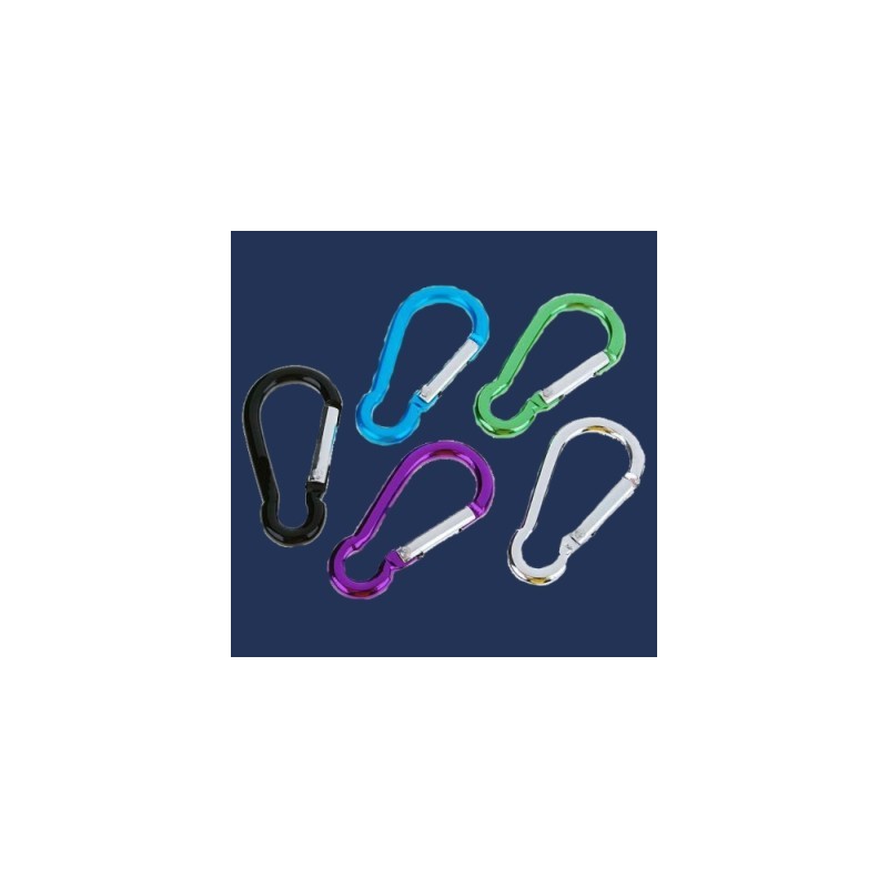 karabińczyk 5x50 art 8488 ALU aluminiowy, kolor