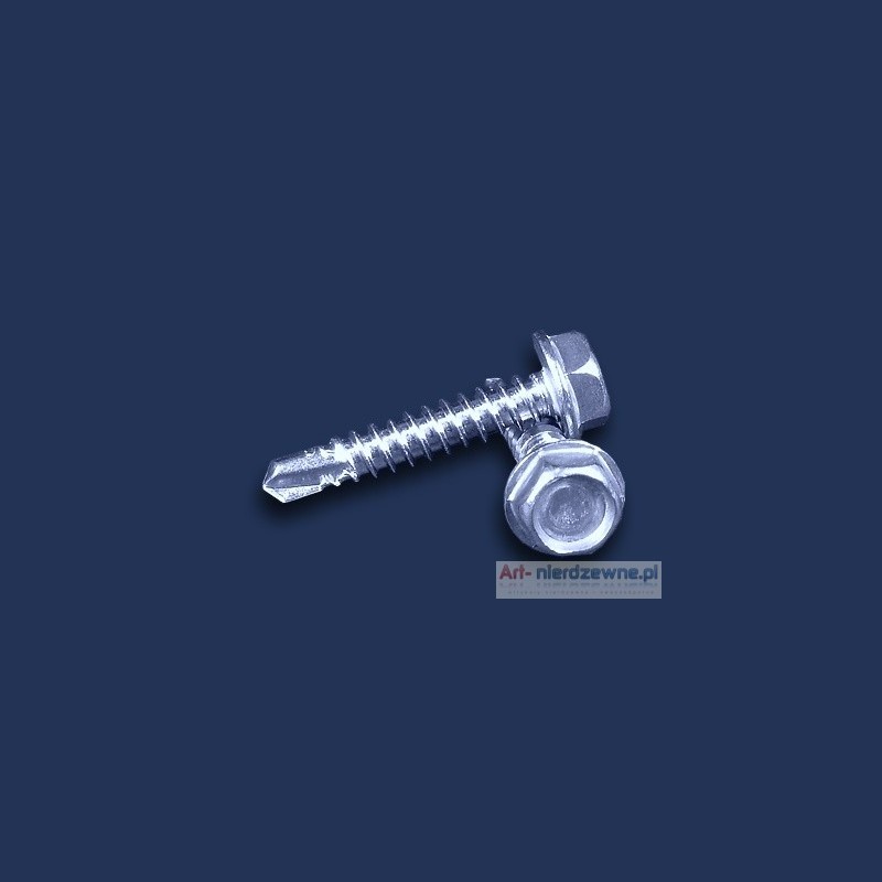 blachowkręt samowiercący 4,8x38 DIN 7504K A2 nierdzewny 6-kąt
